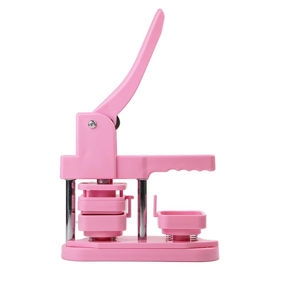 Square badge making machine customized name logo 50x50 button badge making machine