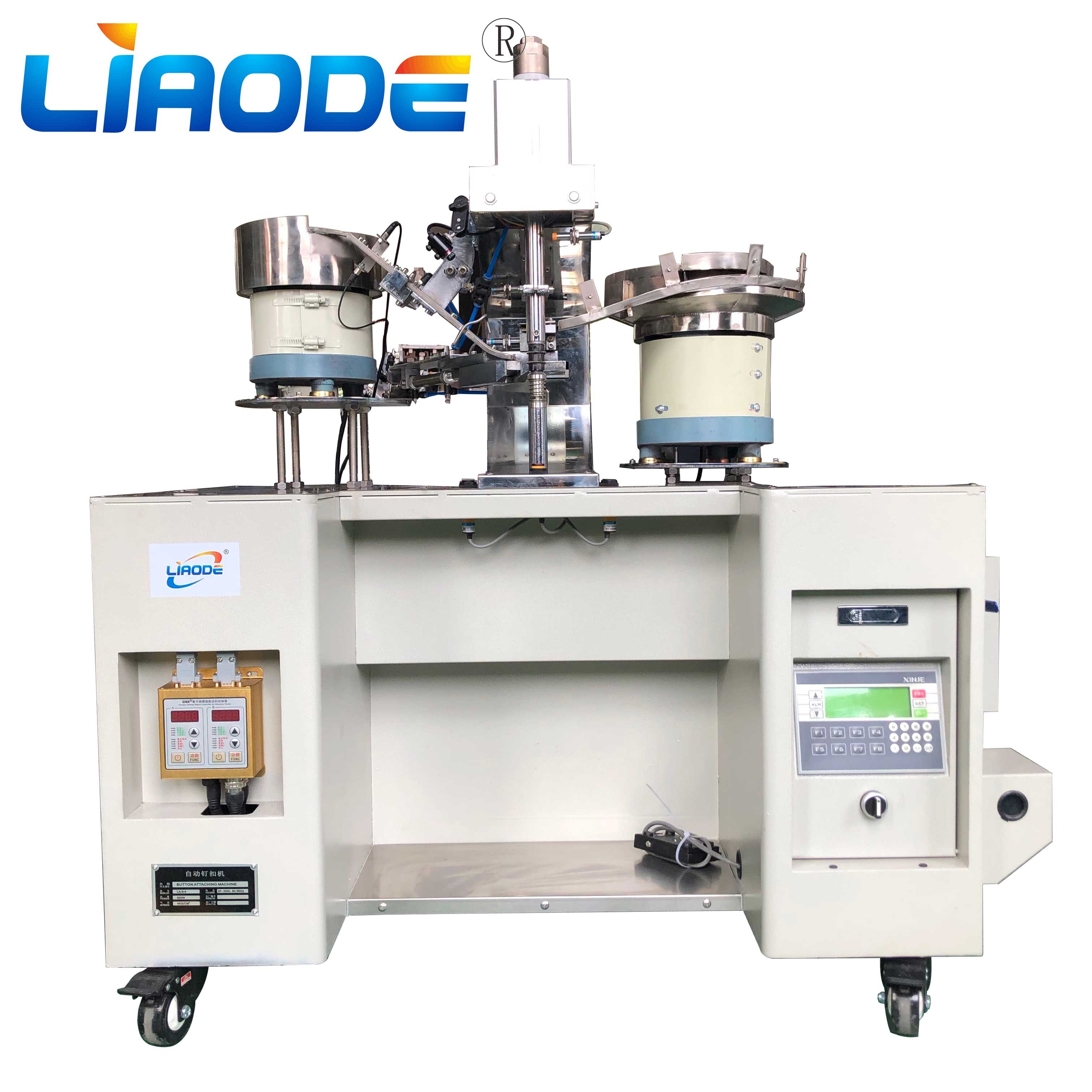 Baseball cap Button Attaching machine