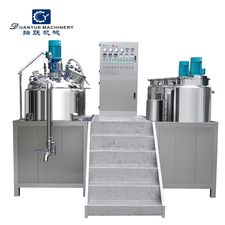 Cosmetics Production Equipment Gel Making Machine Vacuum Emulsifying Machine
