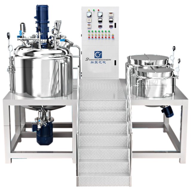 Cosmetics Production Equipment Gel Making Machine Vacuum Emulsifying Machine