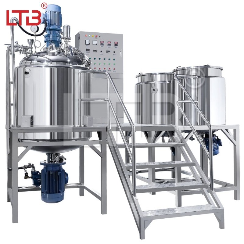 Hight Speed Full Automatic Vacuum Emulsifying Toothpaste Making Machine Mixer Machine For Making Solder Paste