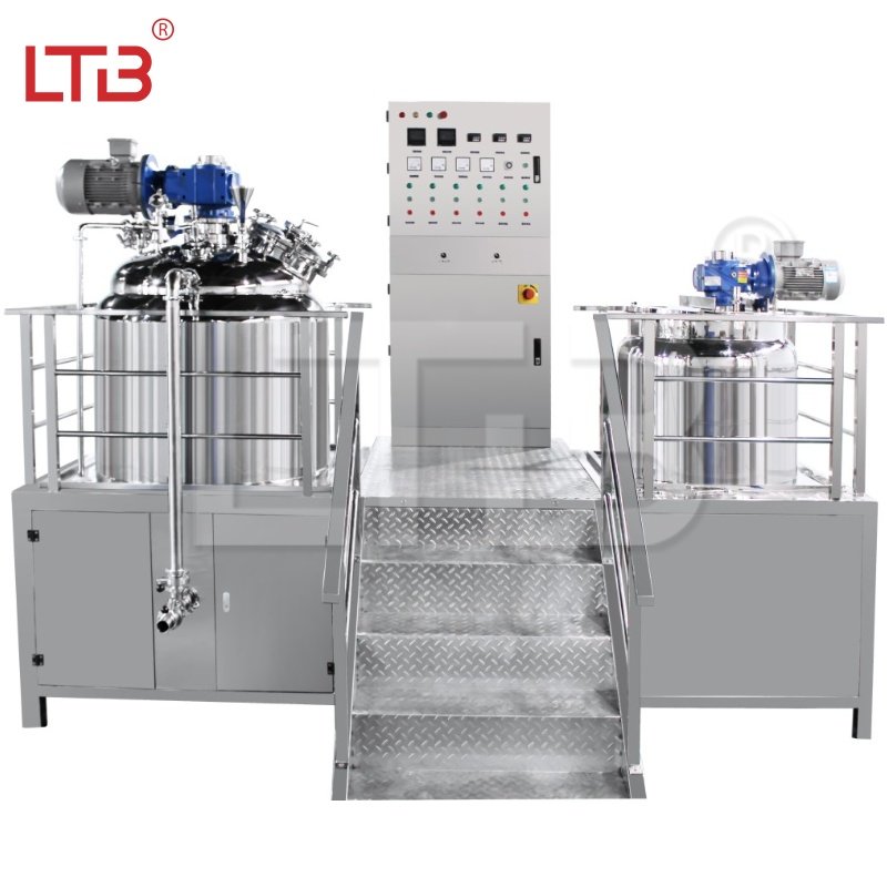 Hight Speed Full Automatic Vacuum Emulsifying Toothpaste Making Machine Mixer Machine For Making Solder Paste