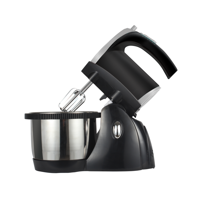 Electric detachable Whisk Electric Egg Beater Food Blender Hand Spiral Mixer Machine with large capacity mixing bowl