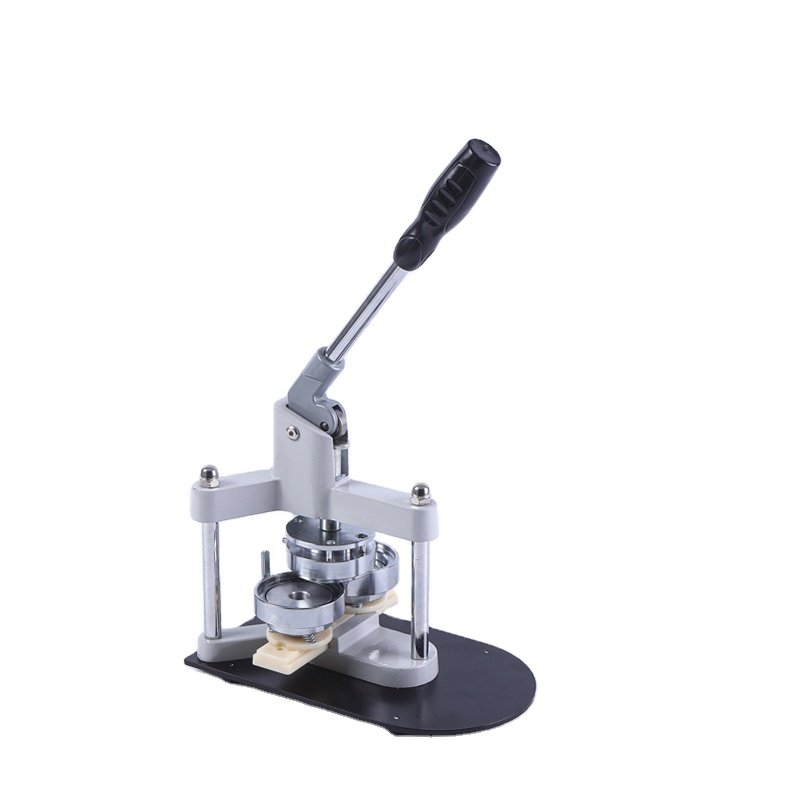 25mm tripod metal round button machine badge making machine including mold