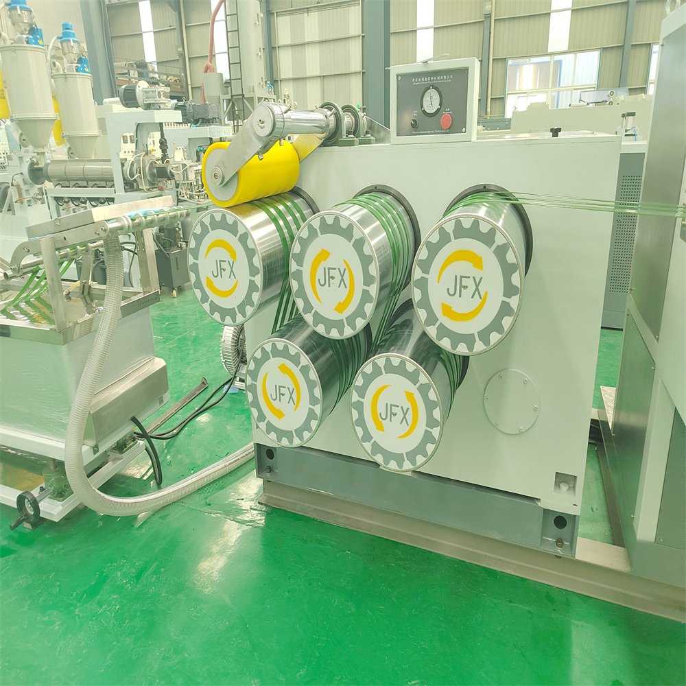 Plastic Automatic PET Strap Belt Band Extrusion Making Machine (350-400kg/h)