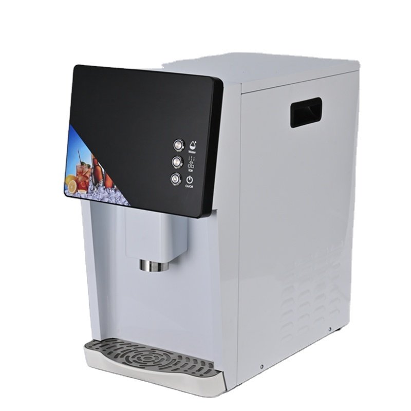 whole sale nugget ice maker match with robot vending machine dispenser industrial ice making machine for coffee bar hotel