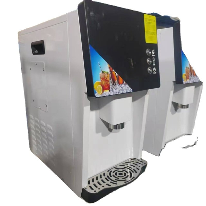 whole sale nugget ice maker match with robot vending machine dispenser industrial ice making machine for coffee bar hotel