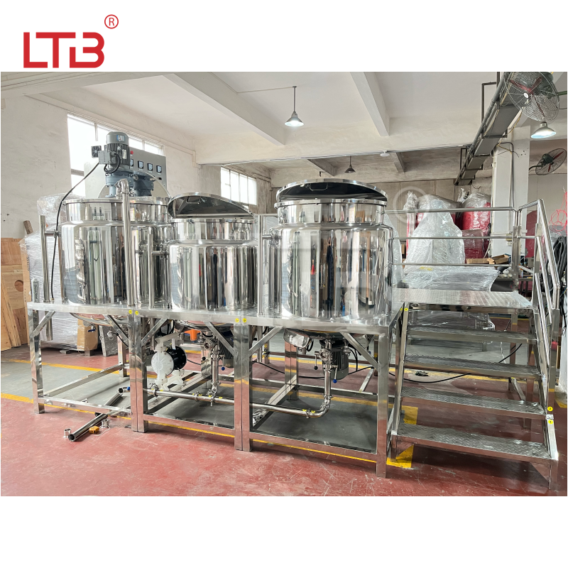 LTB Factory Direct Sale Industrial Liquid Mixing Capacity Chemical Equipment Homogenizing Emulsifier Cosmetic Shampoo Lotion