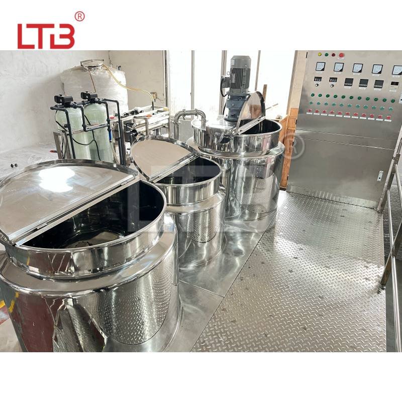 LTB Factory Direct Sale Industrial Liquid Mixing Capacity Chemical Equipment Homogenizing Emulsifier Cosmetic Shampoo Lotion