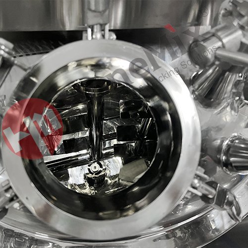 High Shear Vacuum Emulsifier Machine Skin Cosmetic Cream Making Machine Cooling Heating Homogenizer Mixer Mixing Equipment