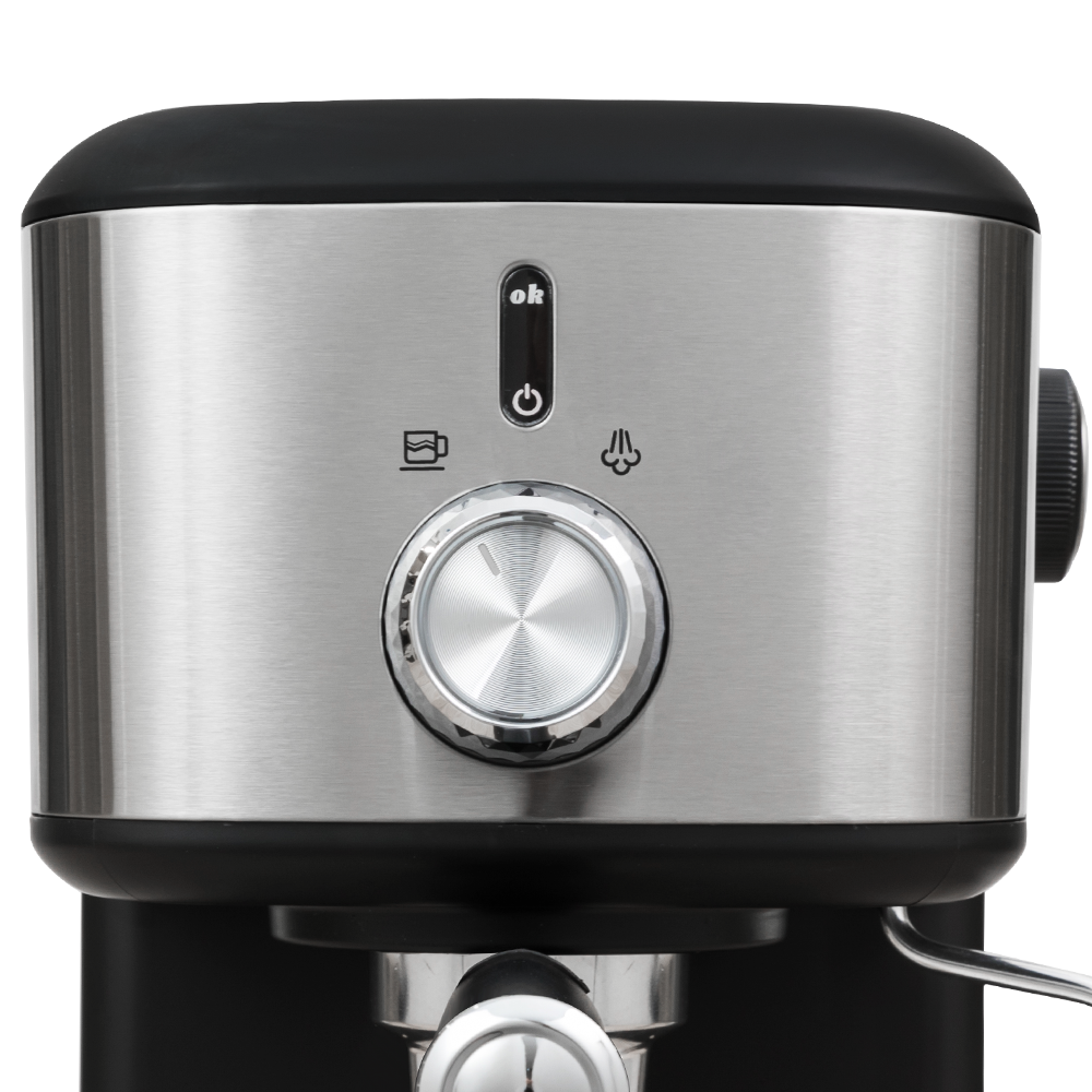 20 Bar High Pressure Pump Espresso Coffee Maker Cappuccino Machine Digital Control With 4 Buttons For ON/OFF