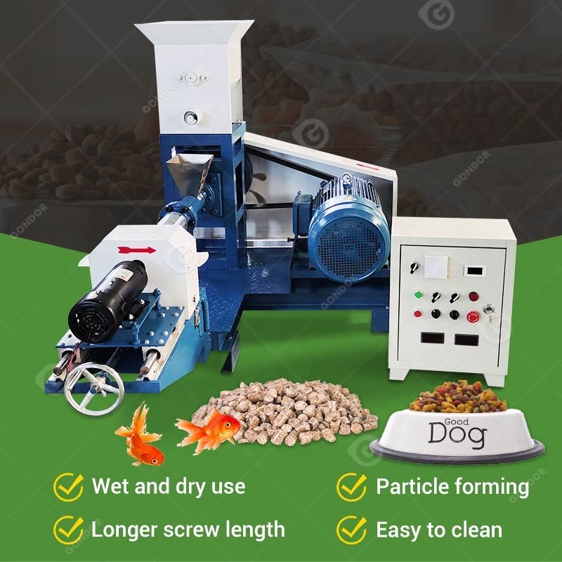 Wet Pet Full Product Line Dog Make Rabbit Food Pet Treat Extruder Float Fish Feed Machine Price in India