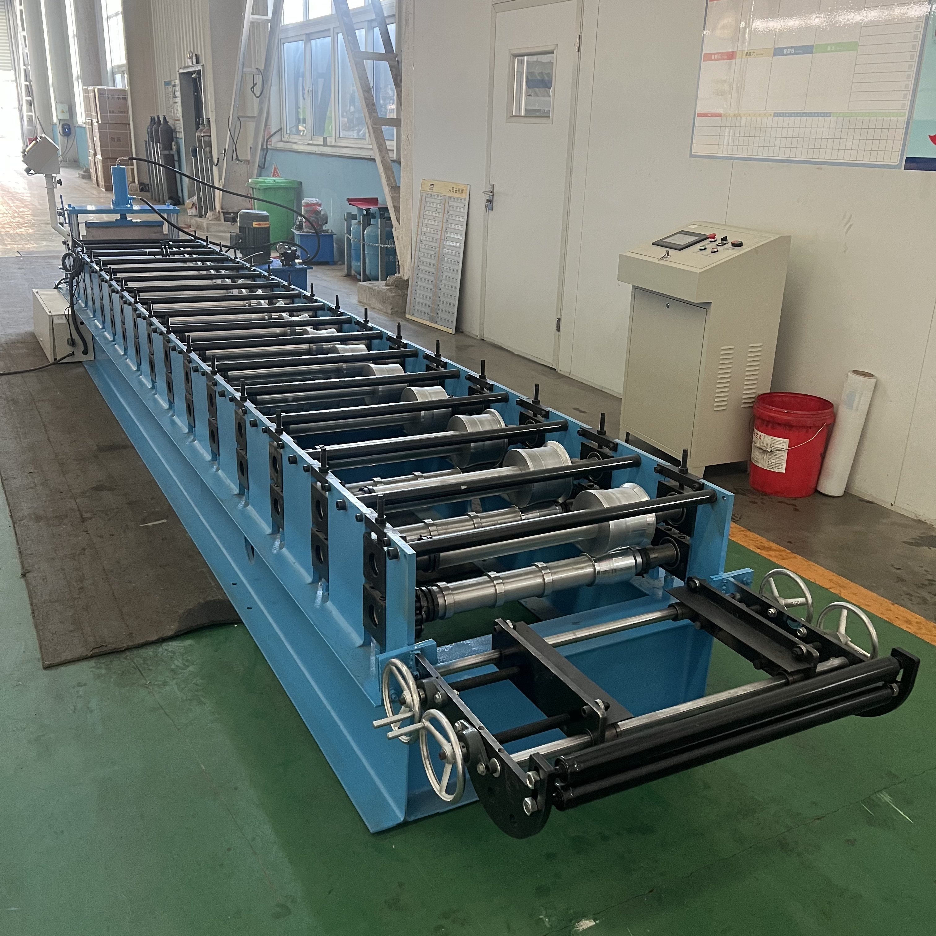 Sheet metal roll forming machine metal making machine machine make panel