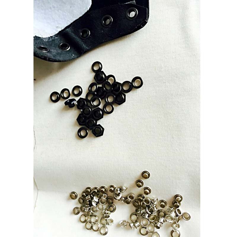 Fully automatic eyelet machine for shoe upper making Riveting eyelet puncher eyelet button hole machine
