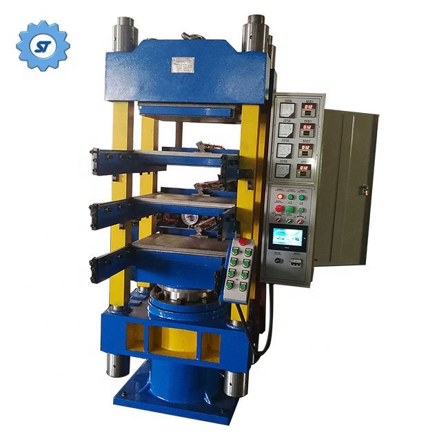 Oil Hydraulic Rubber Products Curing Vulcan Compress Molding Machine