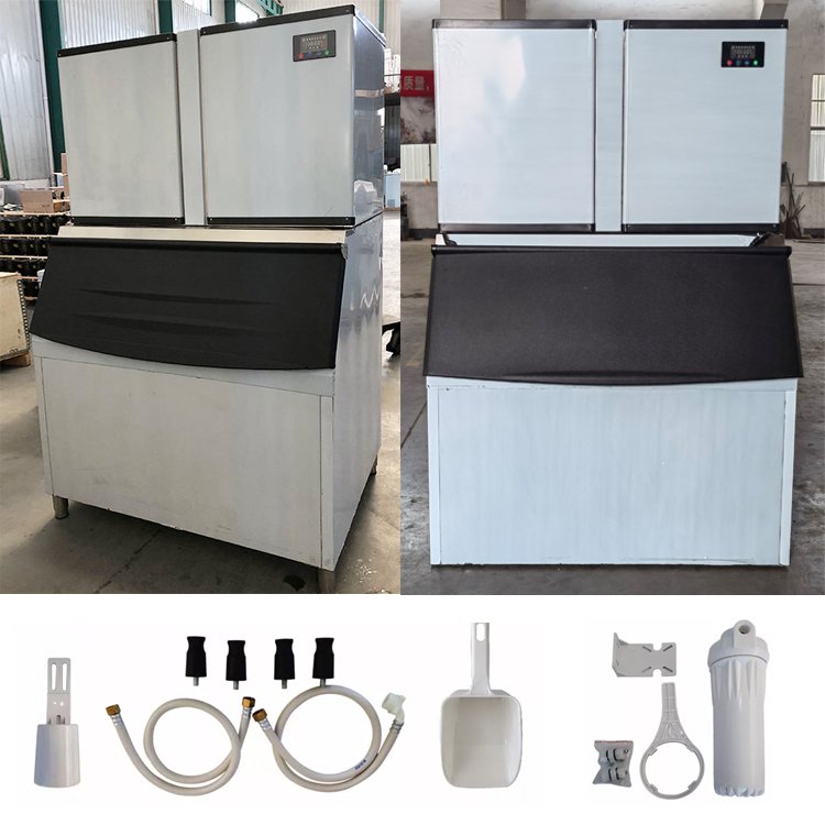 commercial 1000kg/24h ice maker cube Industrial ice making machine for bar