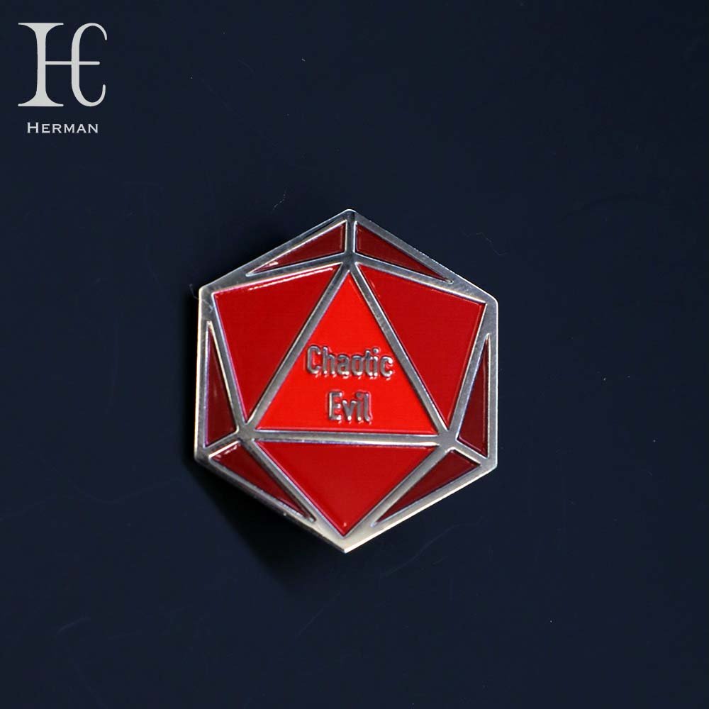 Custom metal enamel pin Magnet Badge Fashion Art Trend Commemorative Medallion Factory's latest model promotion no MOQ