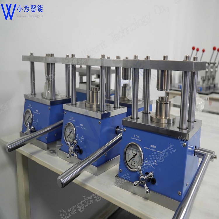 Factory Price Manual CR20XX Coin Cell Case Hydraulic Crimping Machine For Lithium Coin Cell Battery Making