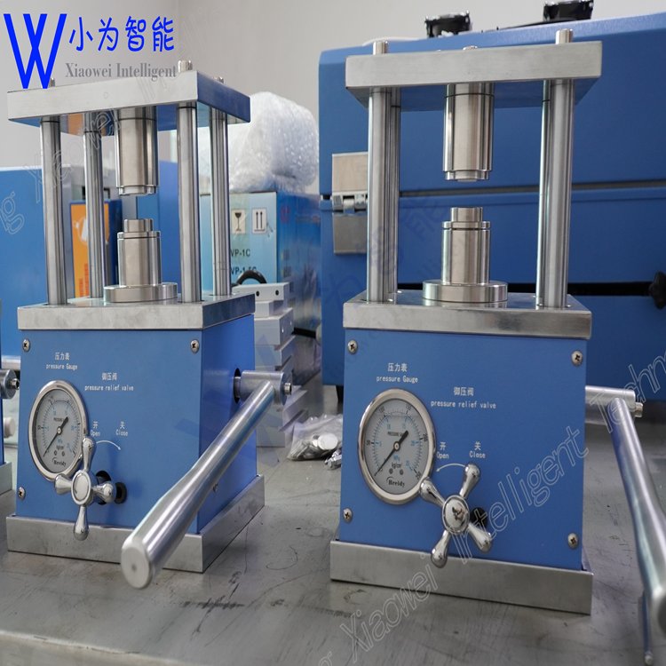 Factory Price Manual CR20XX Coin Cell Case Hydraulic Crimping Machine For Lithium Coin Cell Battery Making