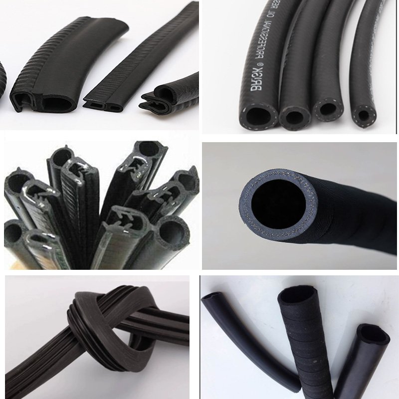 epdm rubber extruder machine pin rubber hose extruding machine epdm seal strip rubber extruder
