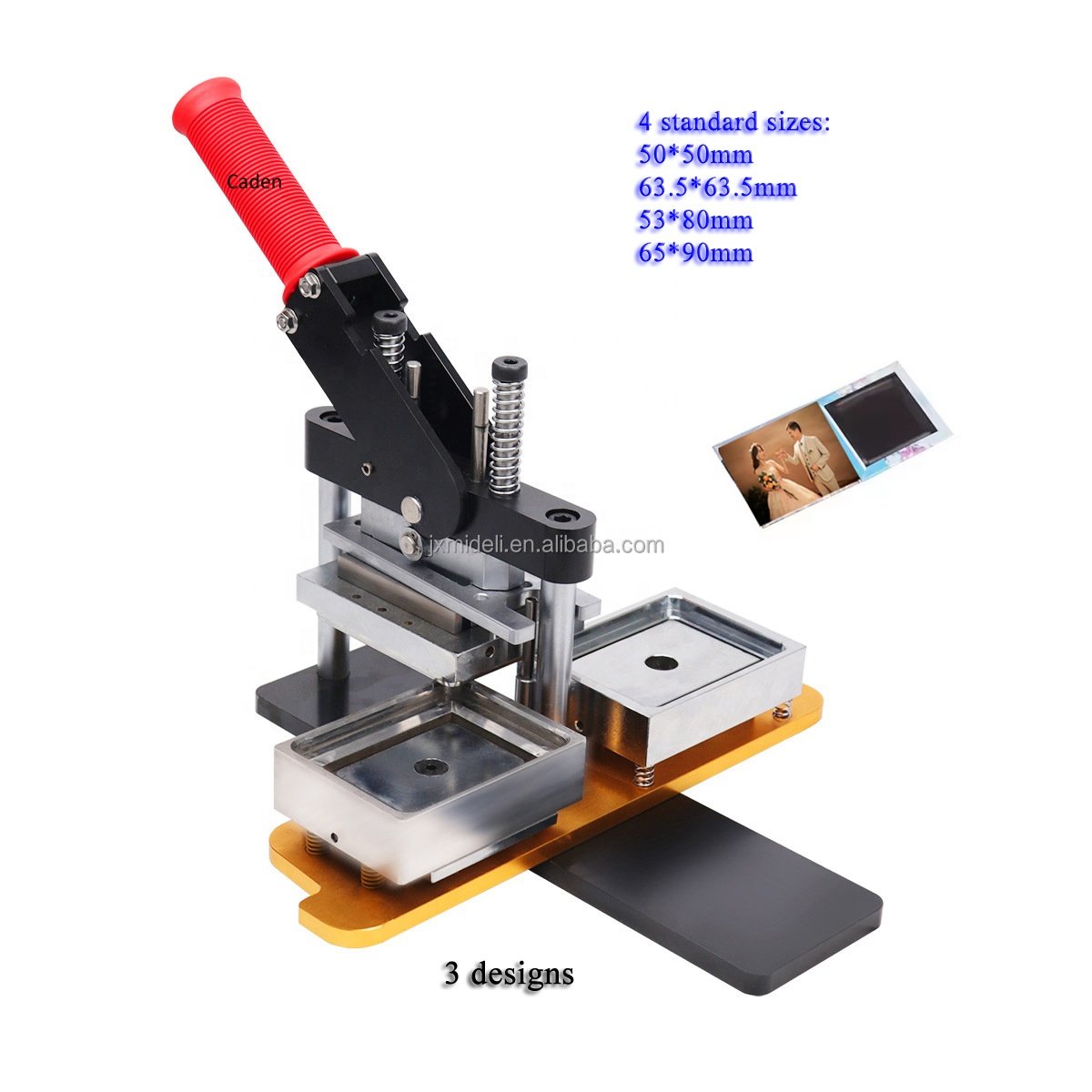 2*2 inches acrylic photo magnetic refrigerator sticker making Machine Tinplate Fridge Magnet Printing Machine