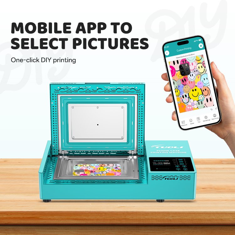 TuoLi Best Selling Home Products New 2024 Mobile Cover 3D Sublimation Phone Shell Printer Custom Phone Case Making Machine