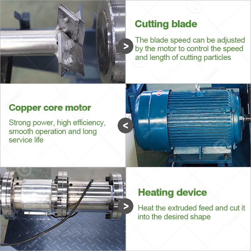 Cat Animal Floating Fish Dog Pet Food Small Feed Pellet Mill Make Extruder Processing Machine for Price