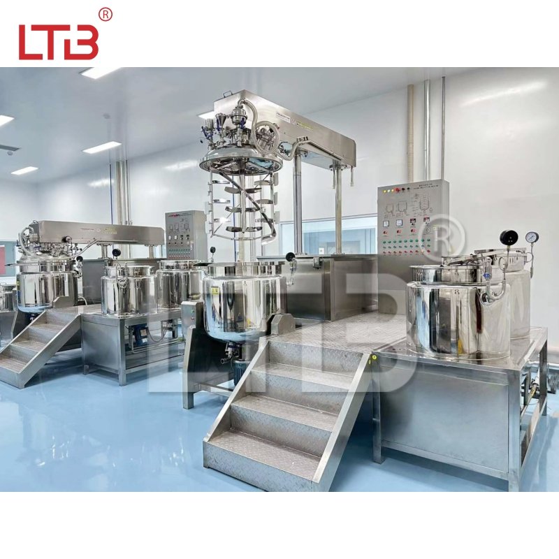 New Design Bidirectional Double Two Way Mixing Blender Cream Making Cosmetic Hydraulic Vacuum Mixer Toothpaste Make Machine