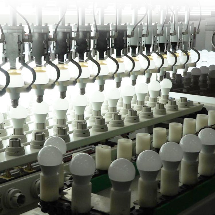 china E27 B22 fully automatic led light bulb making machine for home