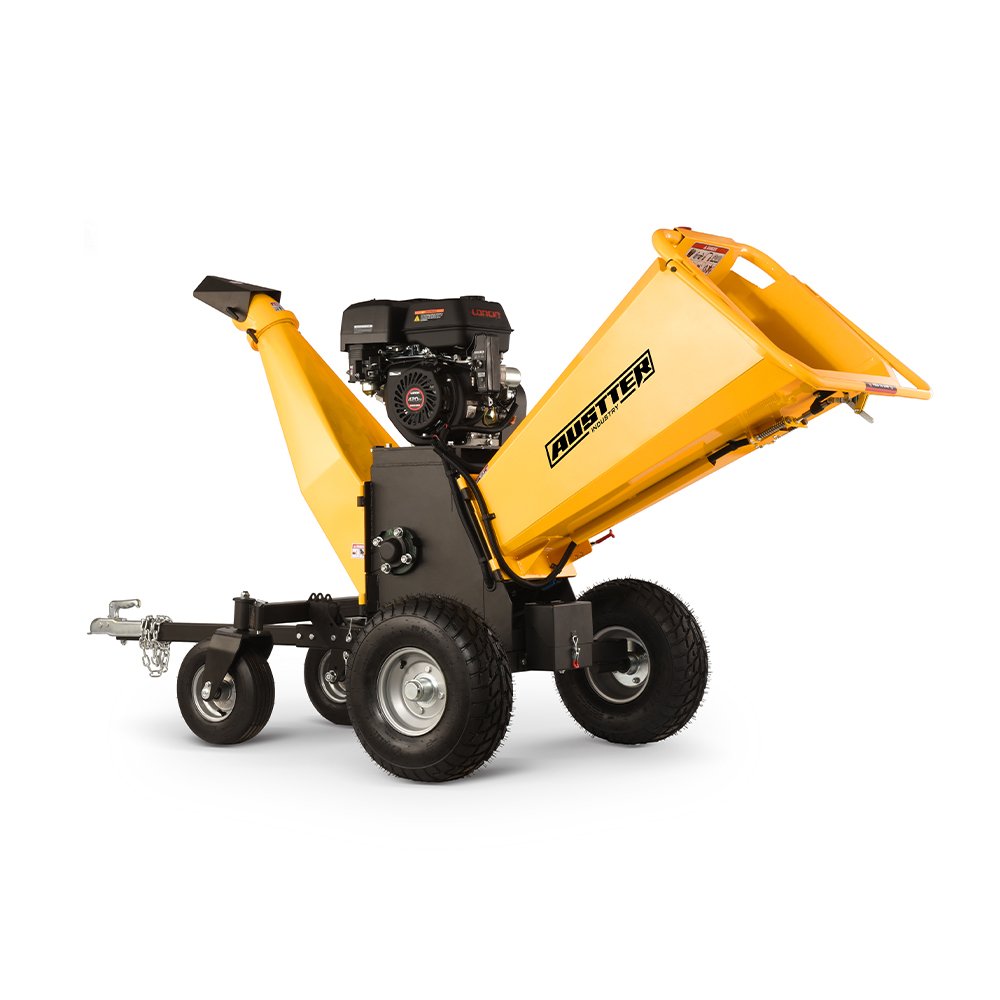 AUSTTER Factory Price Wood chipper Crusher Machine Making Sawdust Gasoline Wood Branch Crusher Wood Chipper Shredder