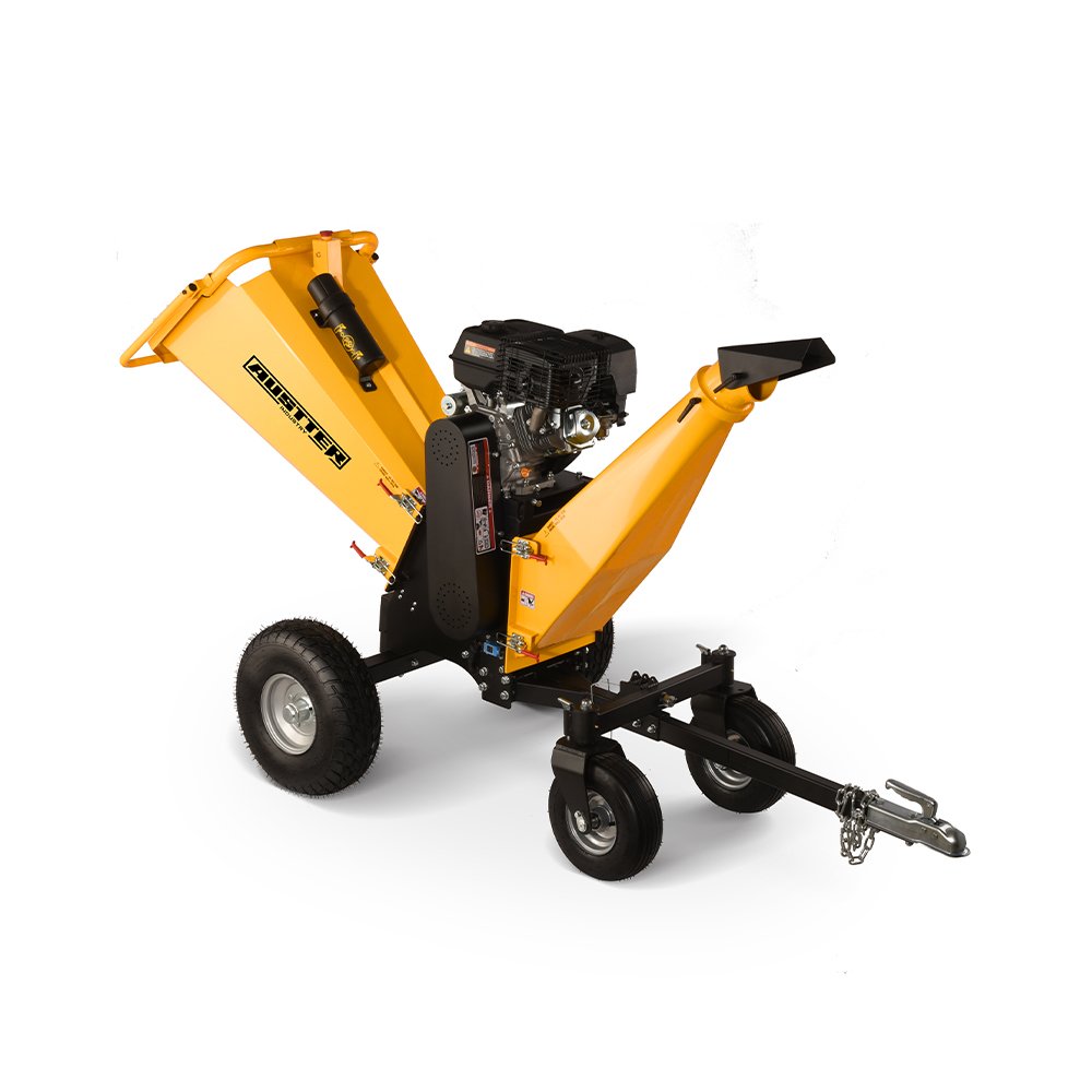 AUSTTER Factory Price Wood chipper Crusher Machine Making Sawdust Gasoline Wood Branch Crusher Wood Chipper Shredder