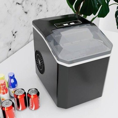 OWNSWING Mini portable ice maker kitchen household ice maker stainless steel ice maker