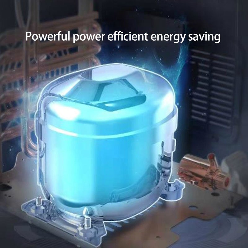 OWNSWING Mini portable ice maker kitchen household ice maker stainless steel ice maker