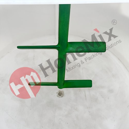 100L 500L 1000L 2000L 5000L PP Plastic Mixers Mixing Tank with agitator liquid bleach Anti corrosive polypropylene tank mixer
