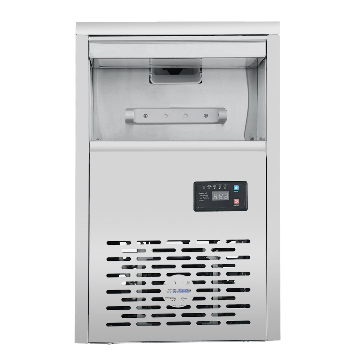 IMS-20 High Quality snow Ice Maker Best Price 220V Solar Powered Countertop Ice Making Machine Households Hotels Square