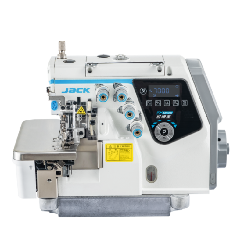 Jack C7 Urus 4 Thread Full Speed Cross Stitch Intelligent Overlock Sewing Machine For Sewing Thin And Thick Materials
