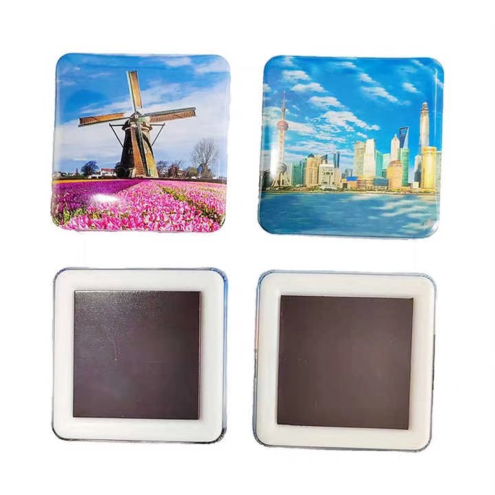 Set of Refrigerator Badge Machine with Card Cutter and 100 Pcs Sticker Product Genre Button Making Machines