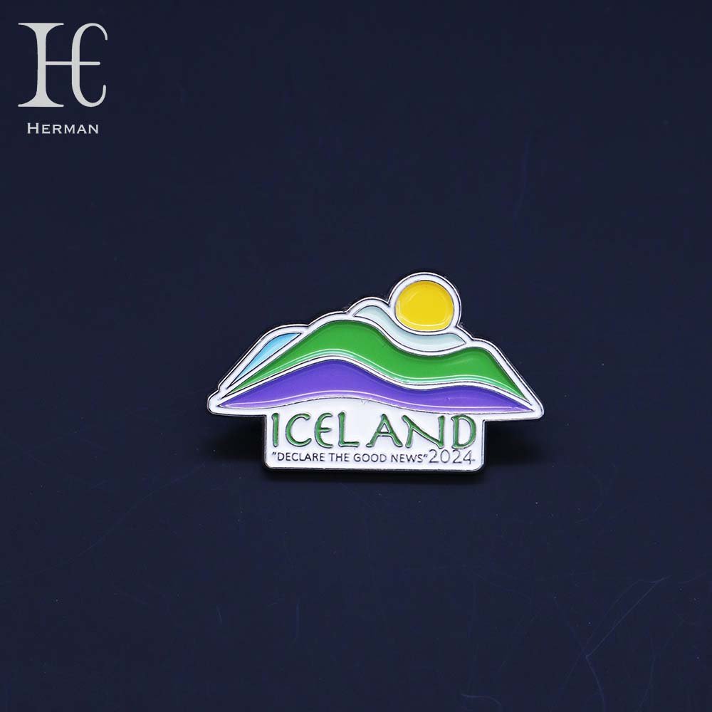 Custom metal enamel trend cool badge event commemorative medal enterprise famous brand factory promotion no MOQ