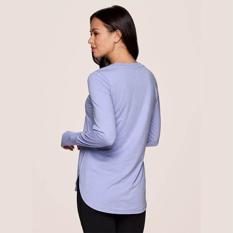 Wholesale custom Women's Ultra Soft Bamboo Viscose Workout T-Shirt Long Sleeve Cooling Lightweight Tops with Thumbholes