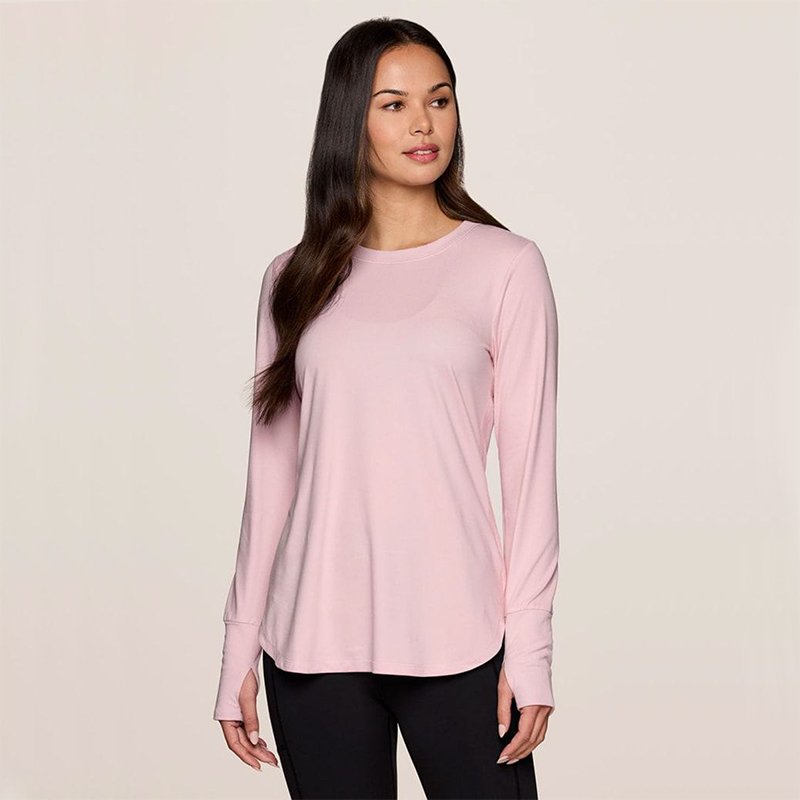 Wholesale custom Women's Ultra Soft Bamboo Viscose Workout T-Shirt Long Sleeve Cooling Lightweight Tops with Thumbholes