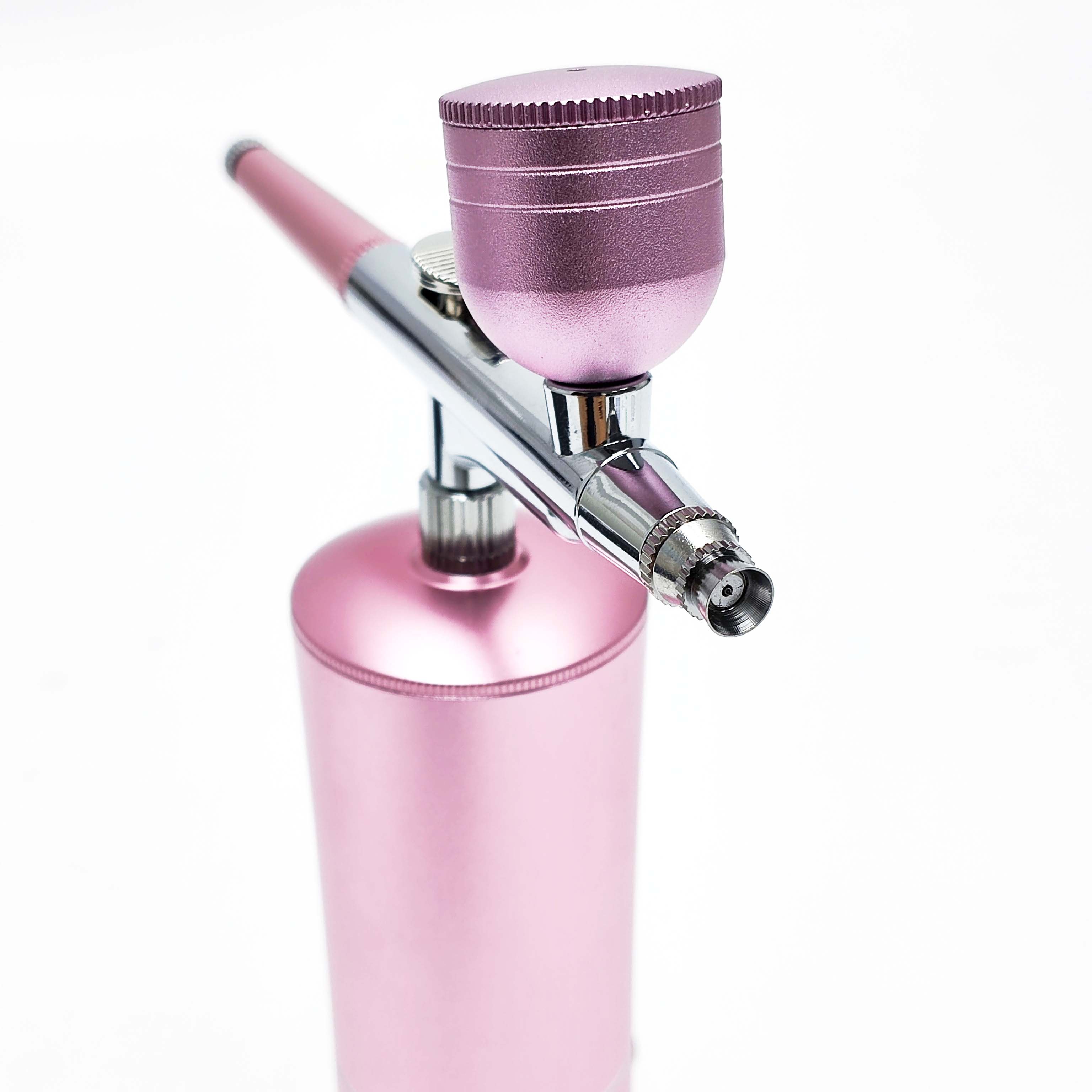 Spray Gun Pink Design Portable Mini Air Brush Nail Art Tool Private Label Cordless Spray Gun Compressor Ombre Spray For Nails