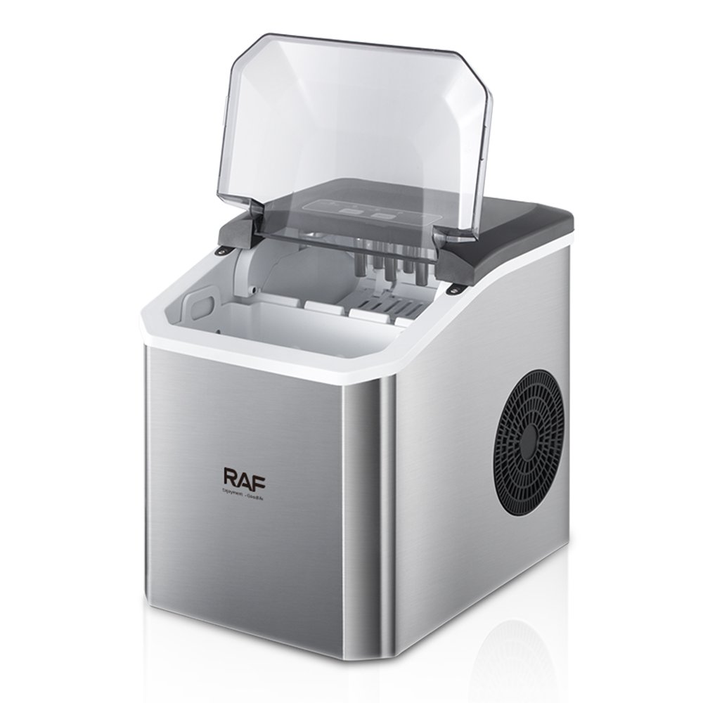 RAF New Style Wholesale Automatic Cleaning Ice Maker 12kg per day with Continuous Ice Function