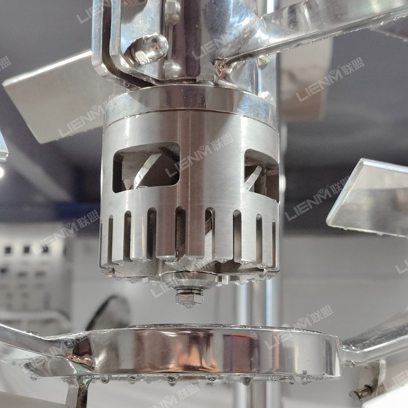 Industry 100l 300l Homogenizer Mixing Tank Face Cream Making Machine Single Layer Homogenizer Mixing Tank For Mayonaise