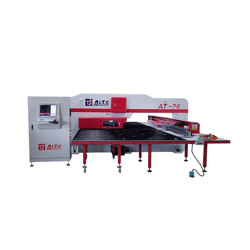 Hot Sale China Factory Automatic CNC Turret Punching Press machine Servo Punch Press Hole Punch Press