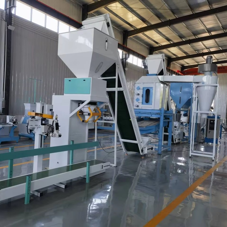 Poultry feed mill production line 1-1.5 ton per hour for animal feed processing machine