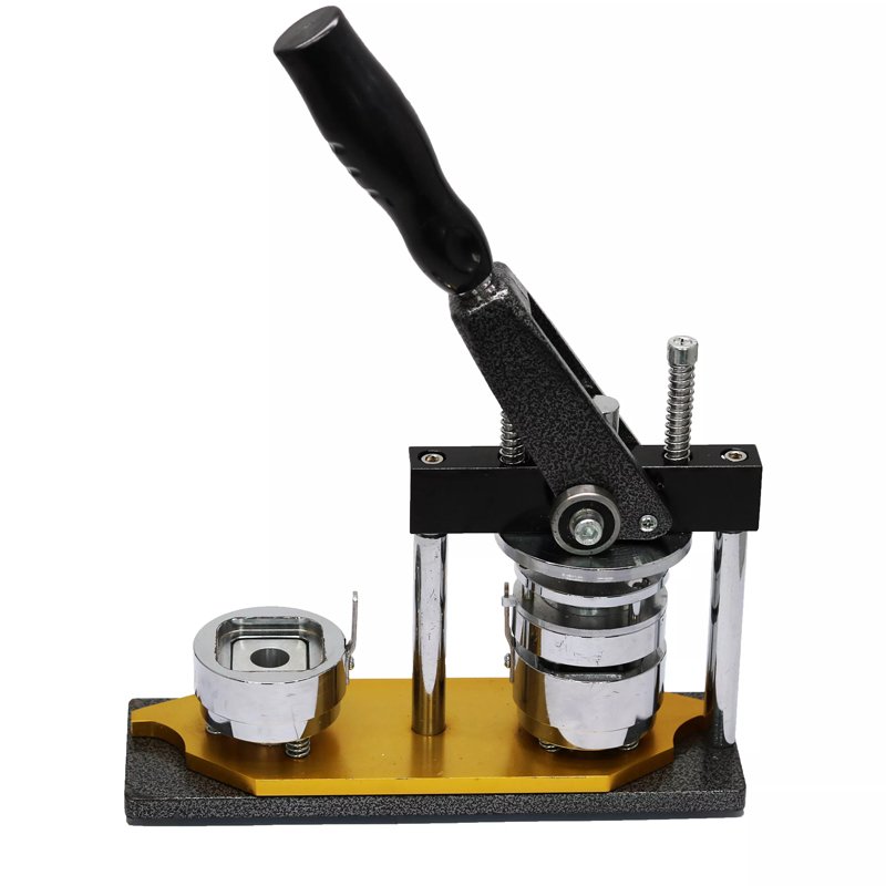 Square 55*55mm pin button badge making machine 55*55mm size DIY button maker