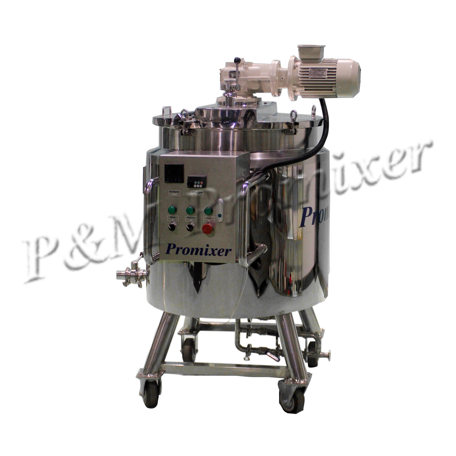30-200L Small Detergent Liquid Shampoo Mixer Tank Cosmetics Mixing Liquid Soap Making Machine
