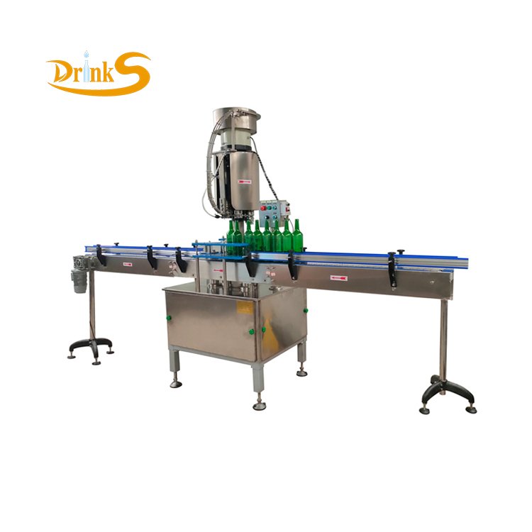 China Making Automatic Crown Cap Machine Beer Glass Bottle Capping