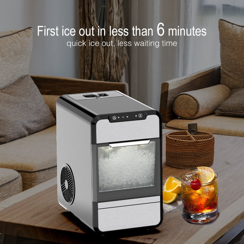 Factory Ice Maker Commercial Portable Mini Automatic Cube Ice Maker For Home
