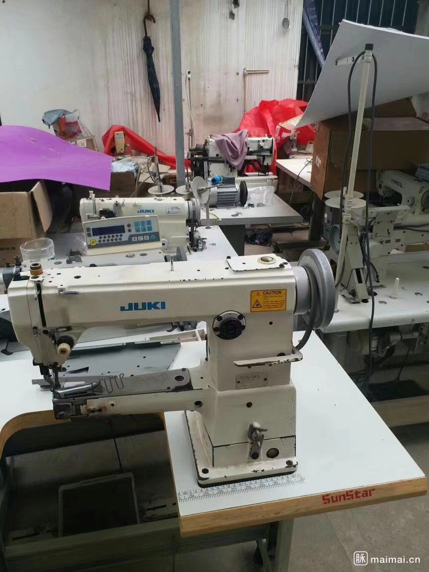 Jukis 145 Original 145-7 Cylinder Type Single Needle Top And Bottom Feed Lockstitch Sewing Machine For Sewing Bags And Shoes